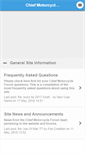 Mobile Screenshot of chiefmotorcycleforum.com